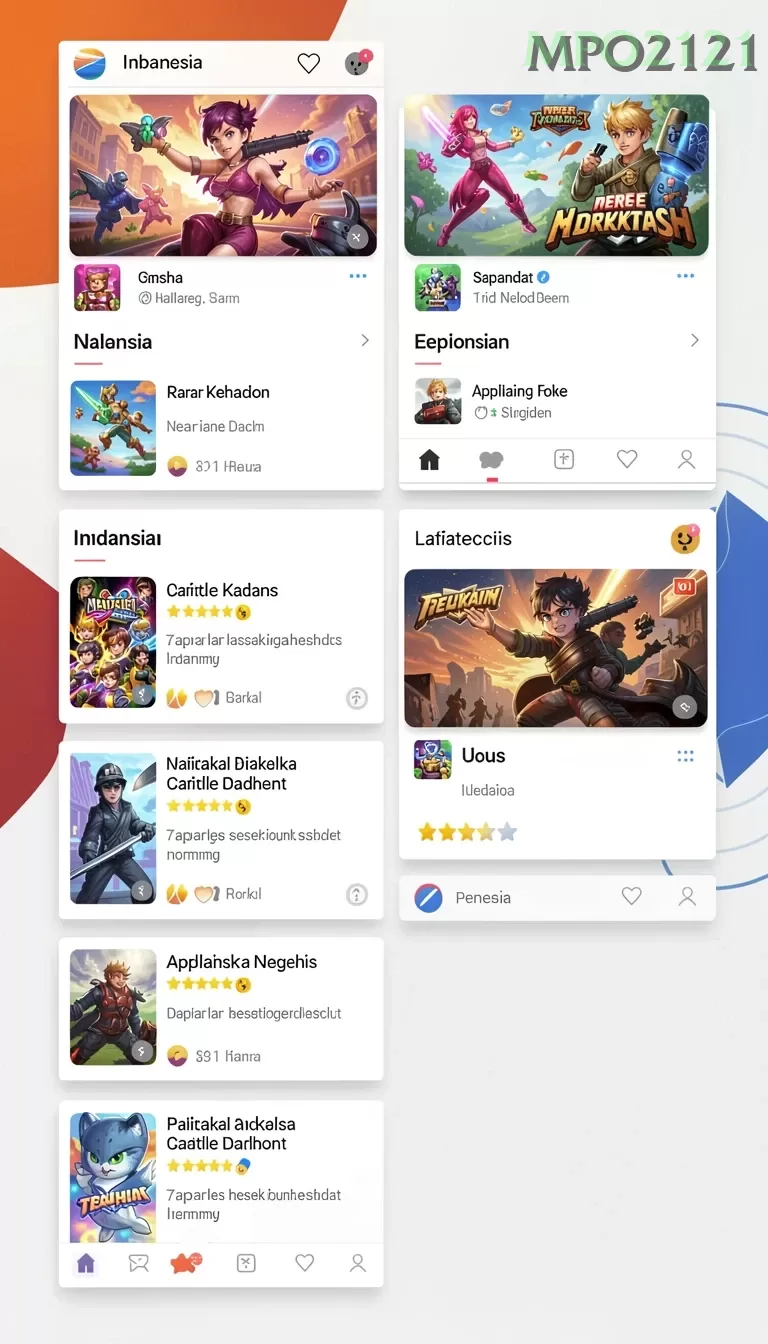 Cuplikan layar UANG4D — menu navigasi
