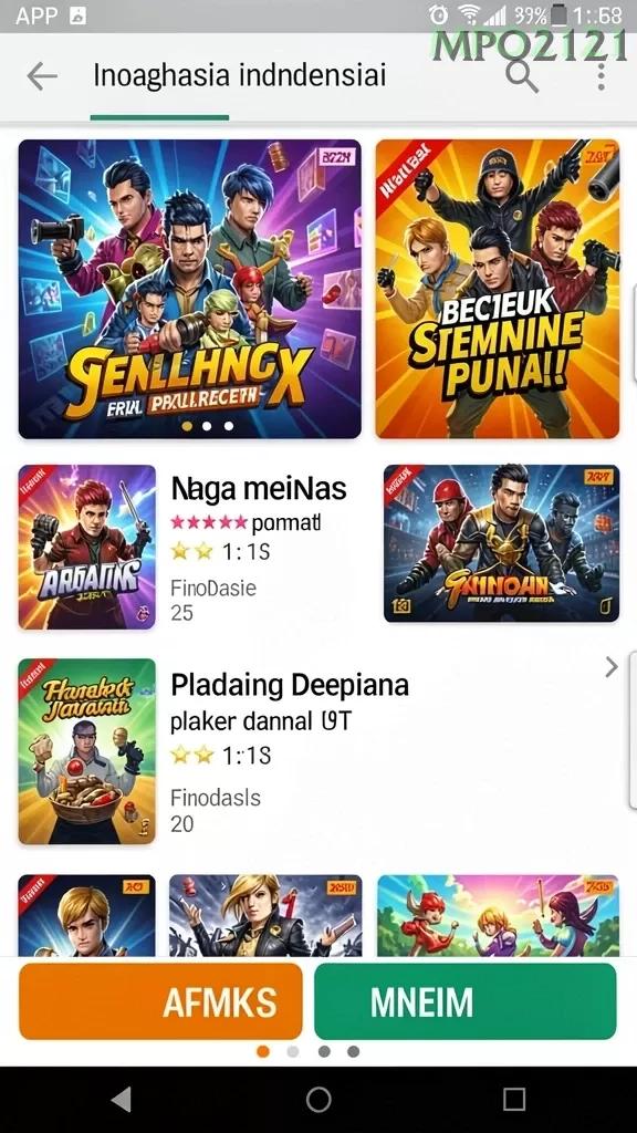 Cuplikan layar BANDARCOLOK — halaman utama